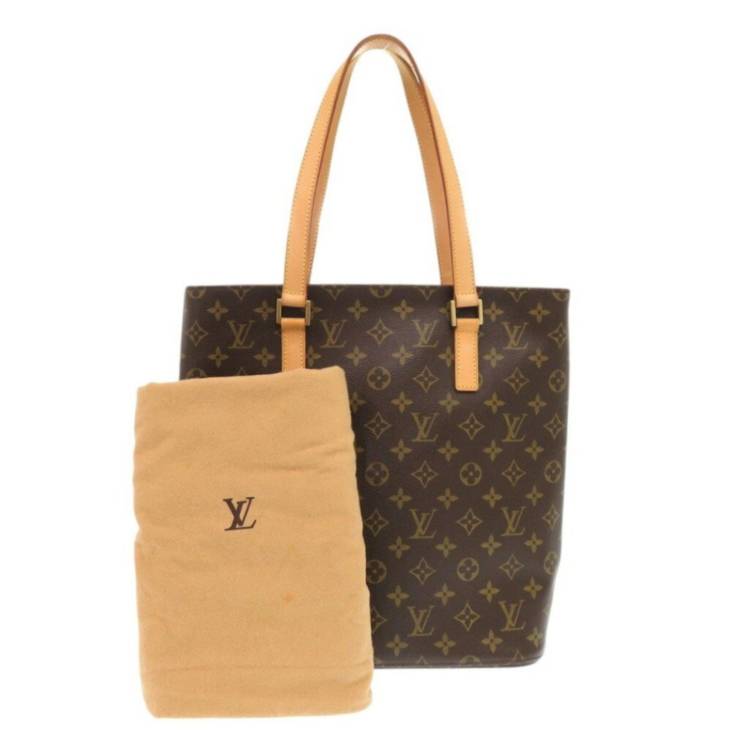 Designer Canvas Tote Bag with Dust Bag