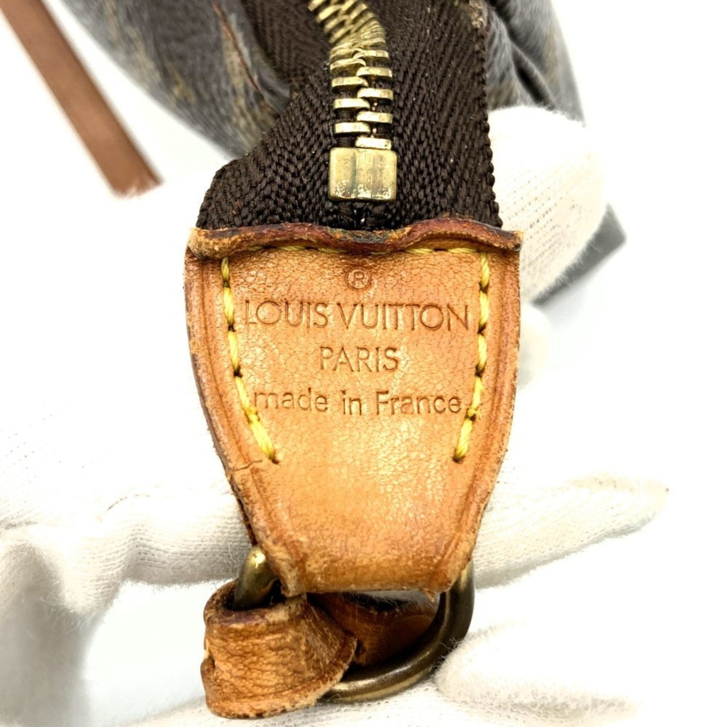 Canvas Pochette Accessoire with Minor Wear