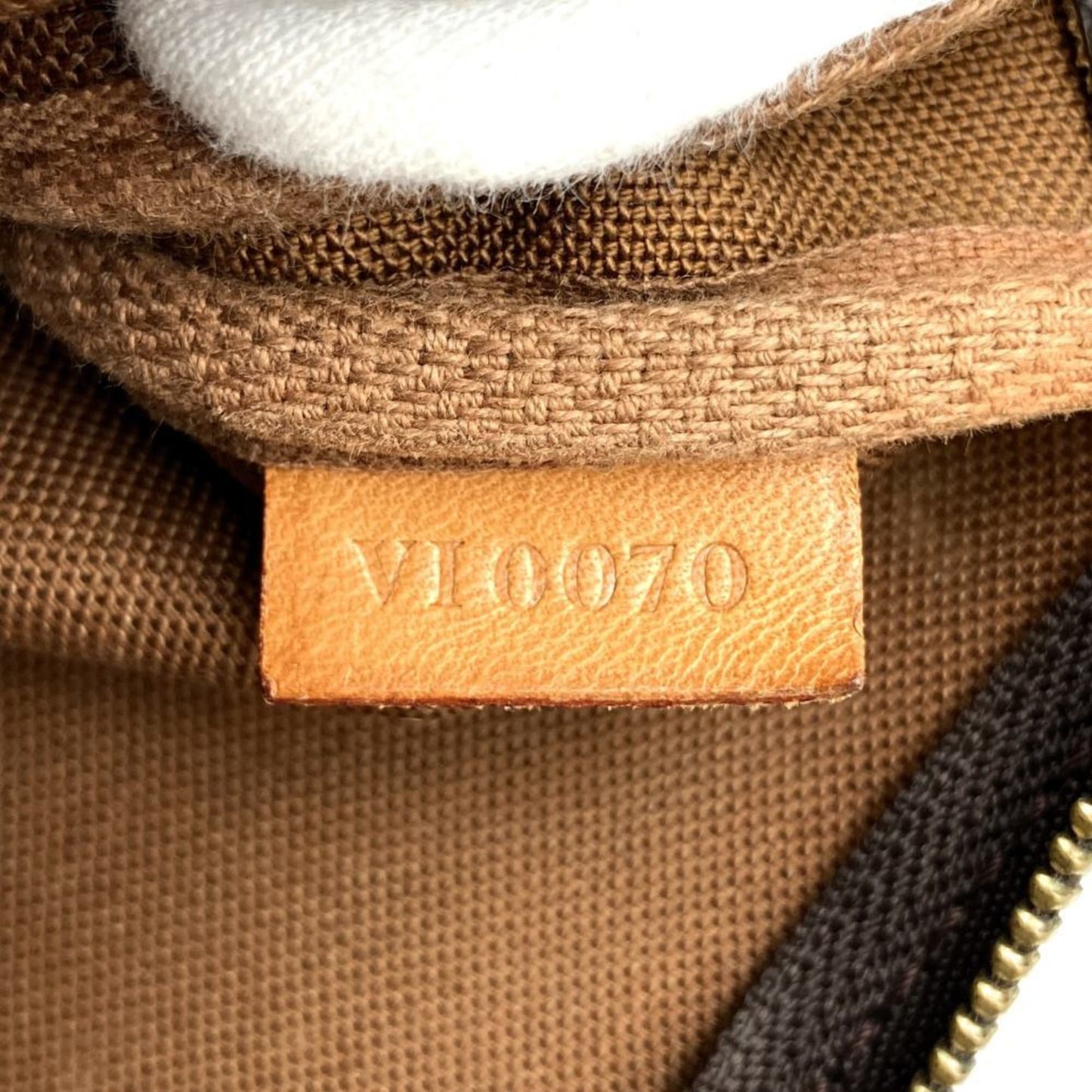 Canvas Pochette Accessoire with Minor Wear
