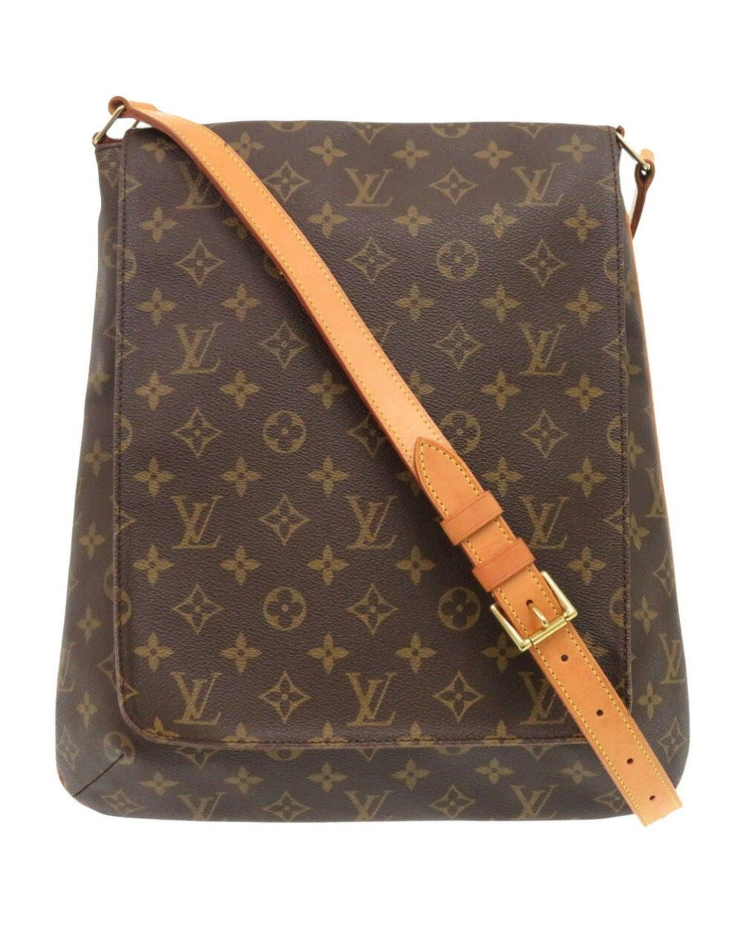 Canvas Musette Bag with Adjustable Strap