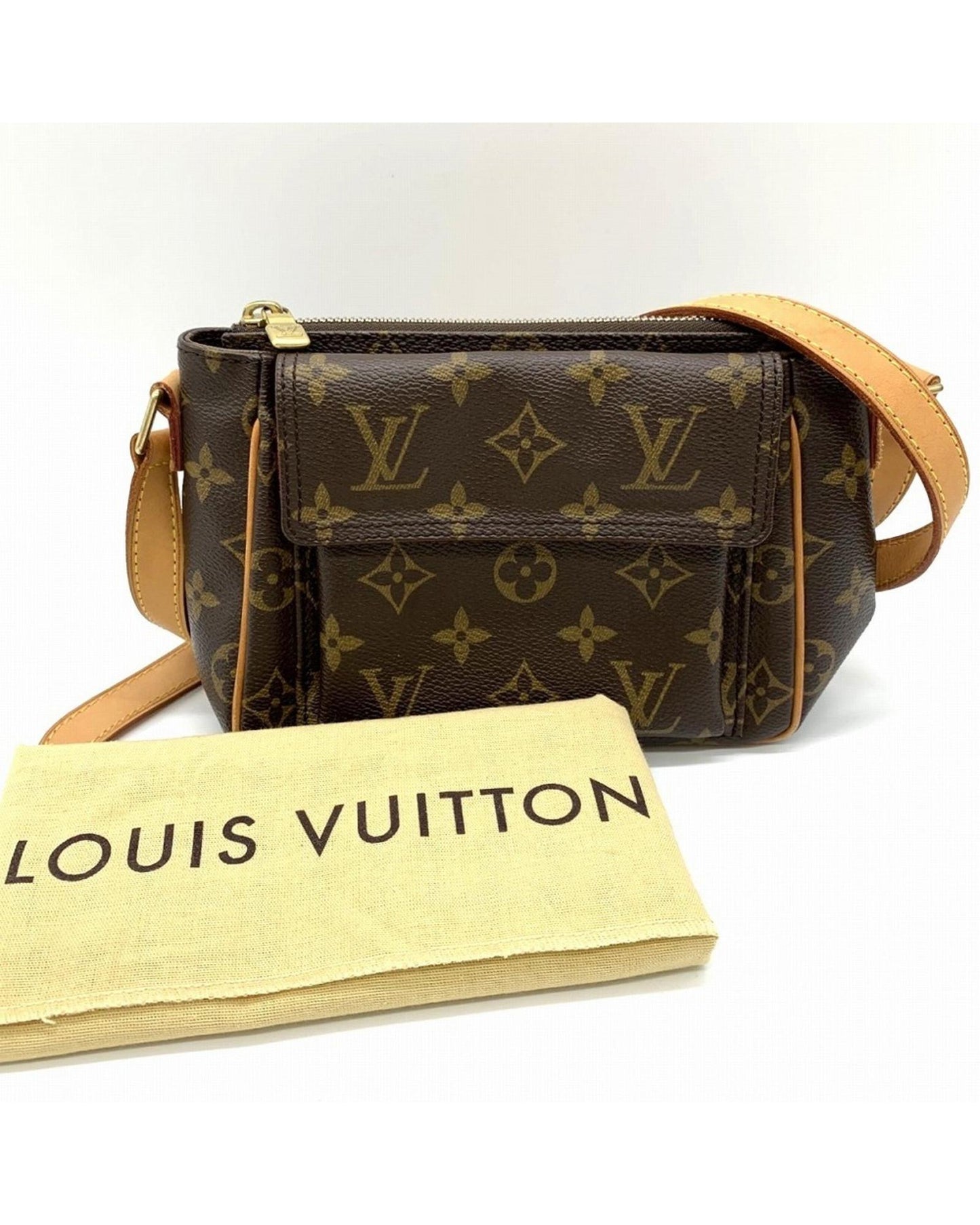 Canvas Luxury Designer Handbag in Good Condition