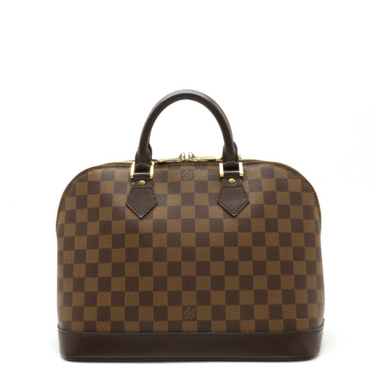 Canvas Designer Handbag with Slight Wear and Scratches