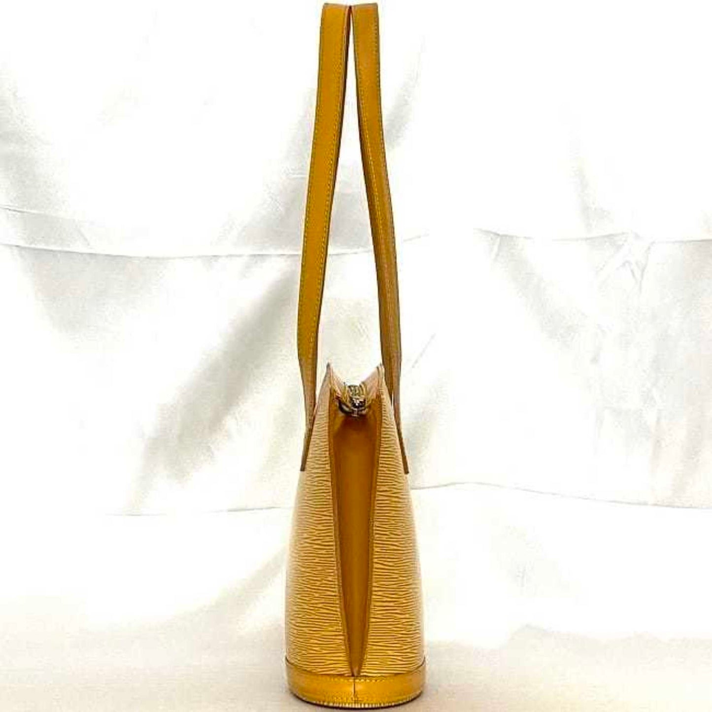 Leather Handbag with Slight Wear and Staining