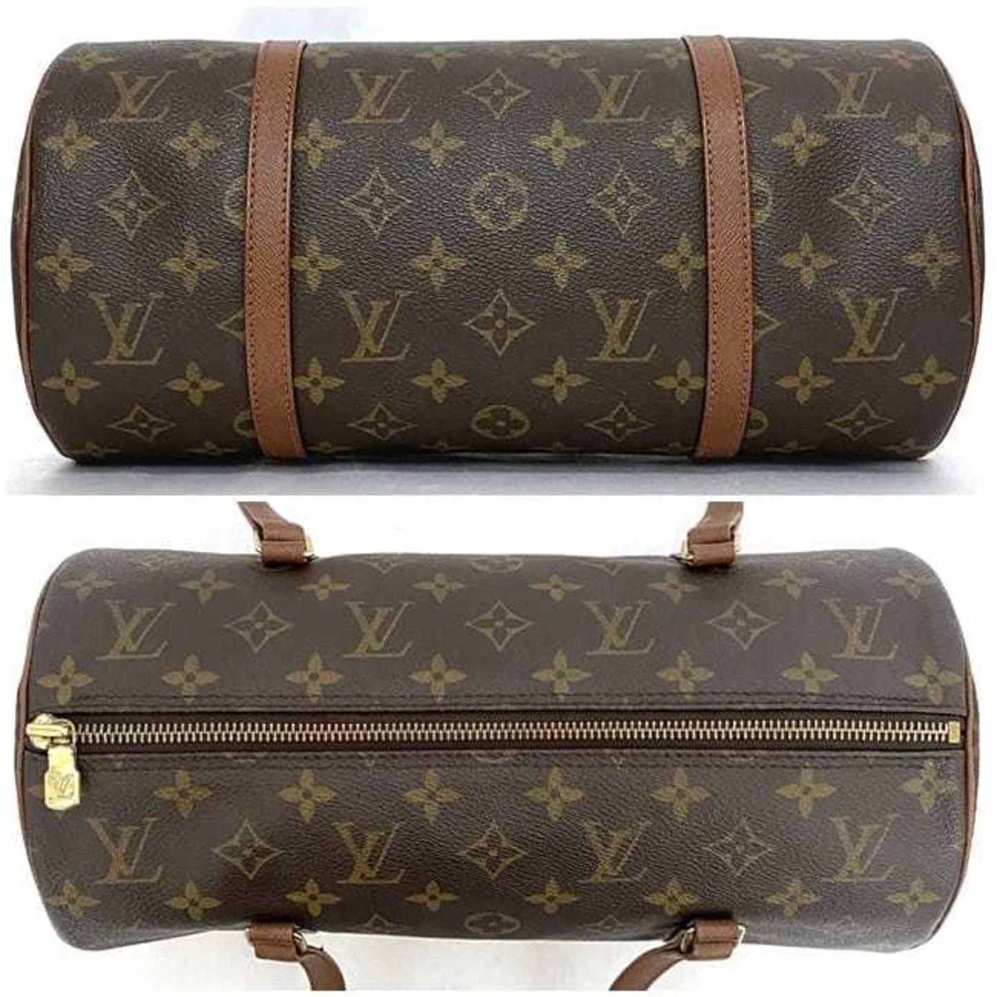 Papillon 30 Canvas Bag with Slight Wear