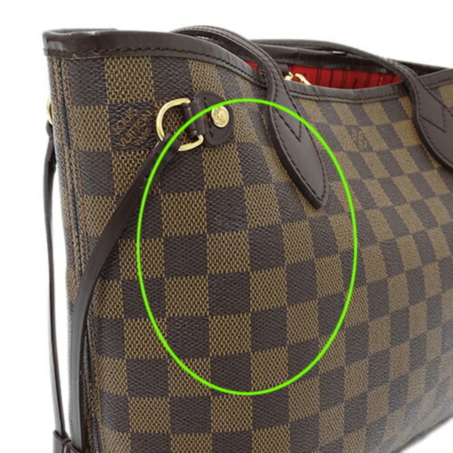 Neverfull PM Canvas Tote Bag in Good Condition