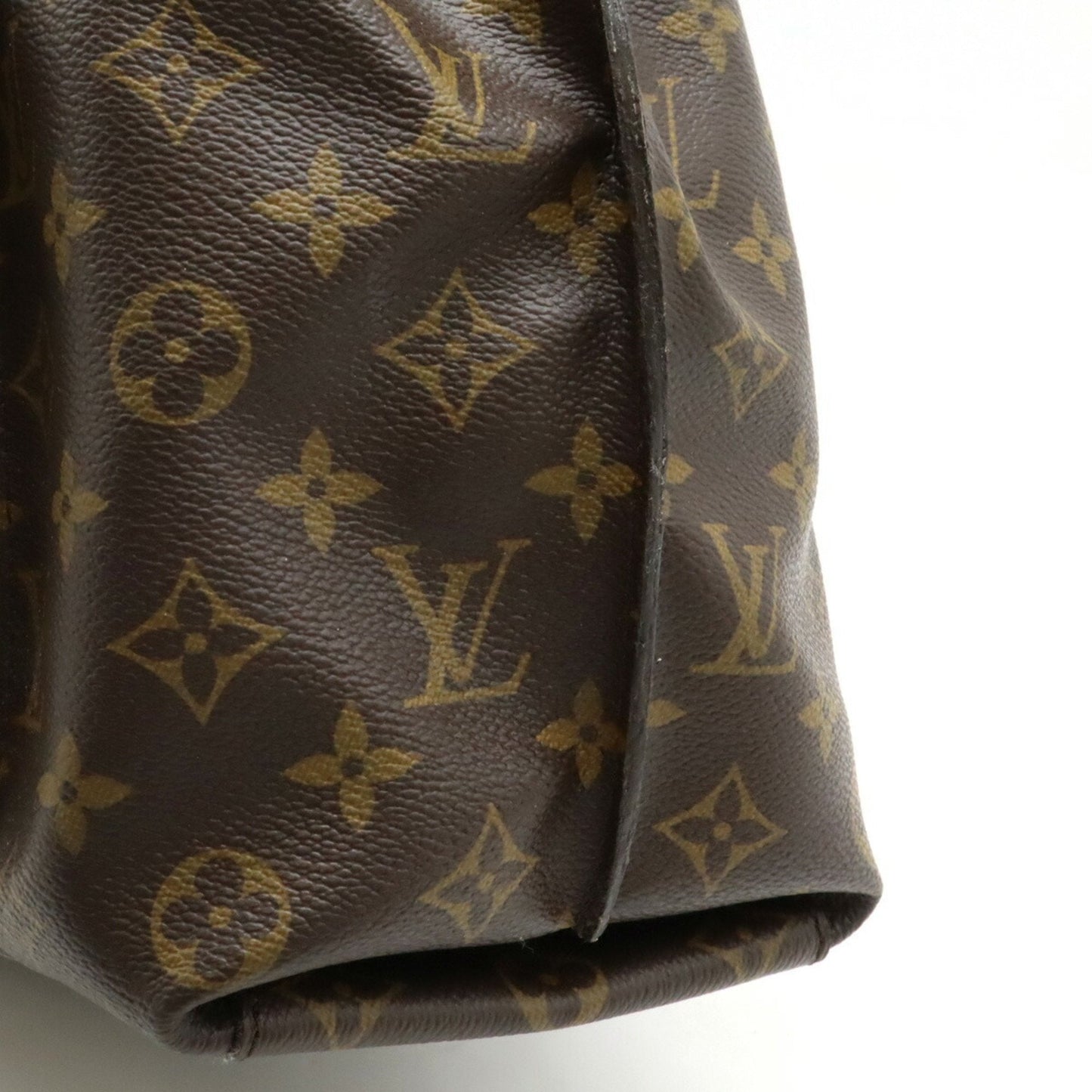Canvas Shoulder Bag with Strap and Metal Fittings