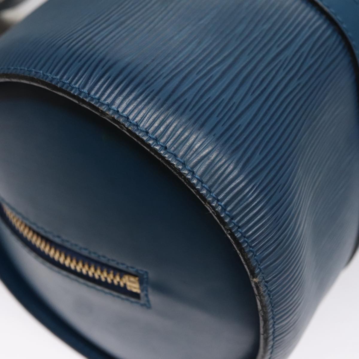 Leather Soufflot Handbag with Slight Wear