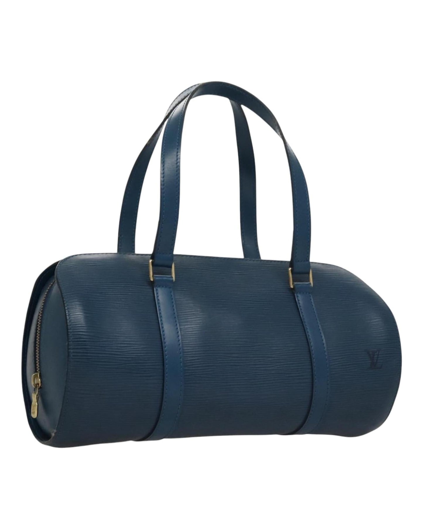 Leather Soufflot Handbag with Slight Wear
