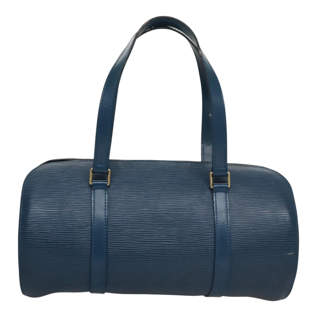 Leather Soufflot Handbag with Slight Wear