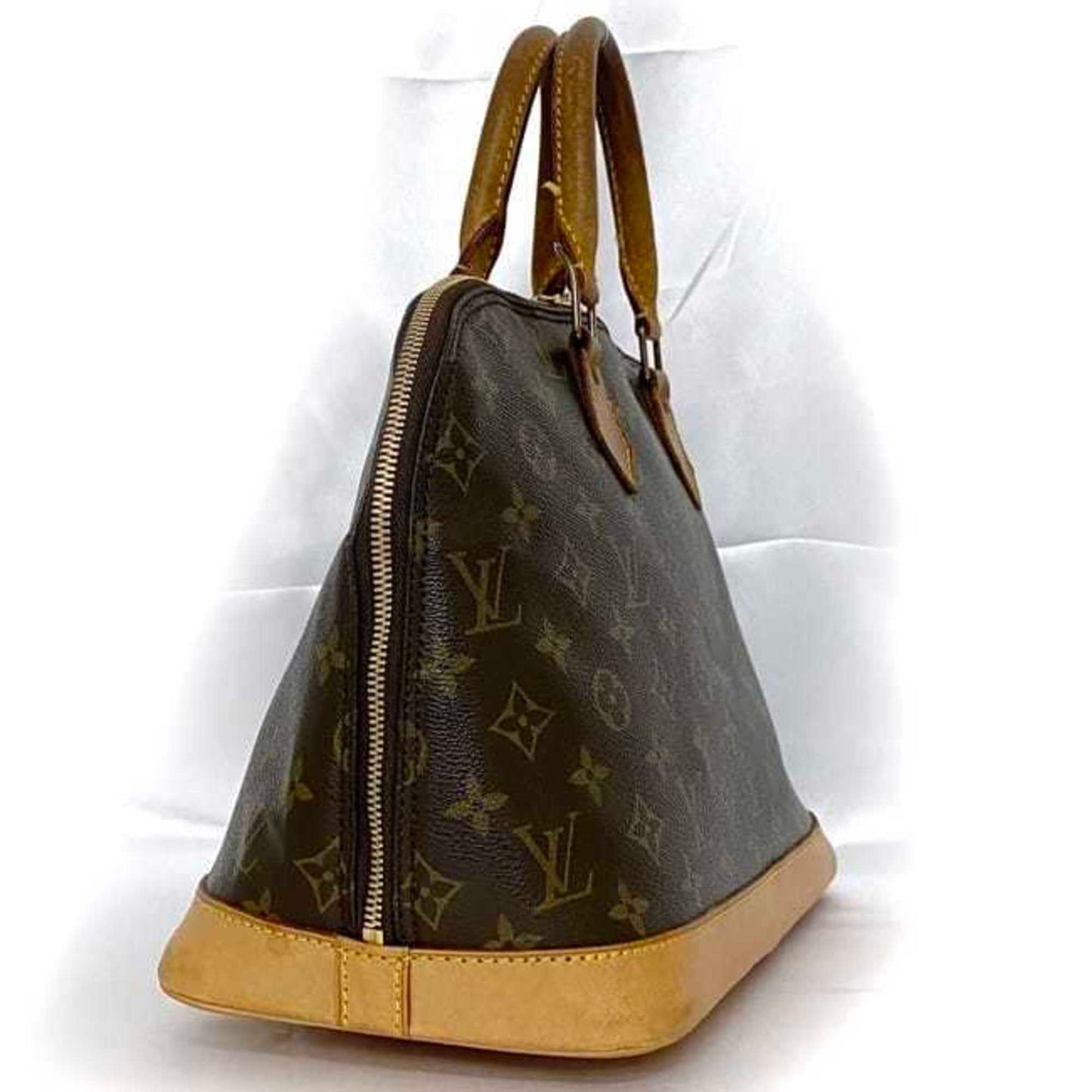 Elegant Canvas Handbag with Dust Bag