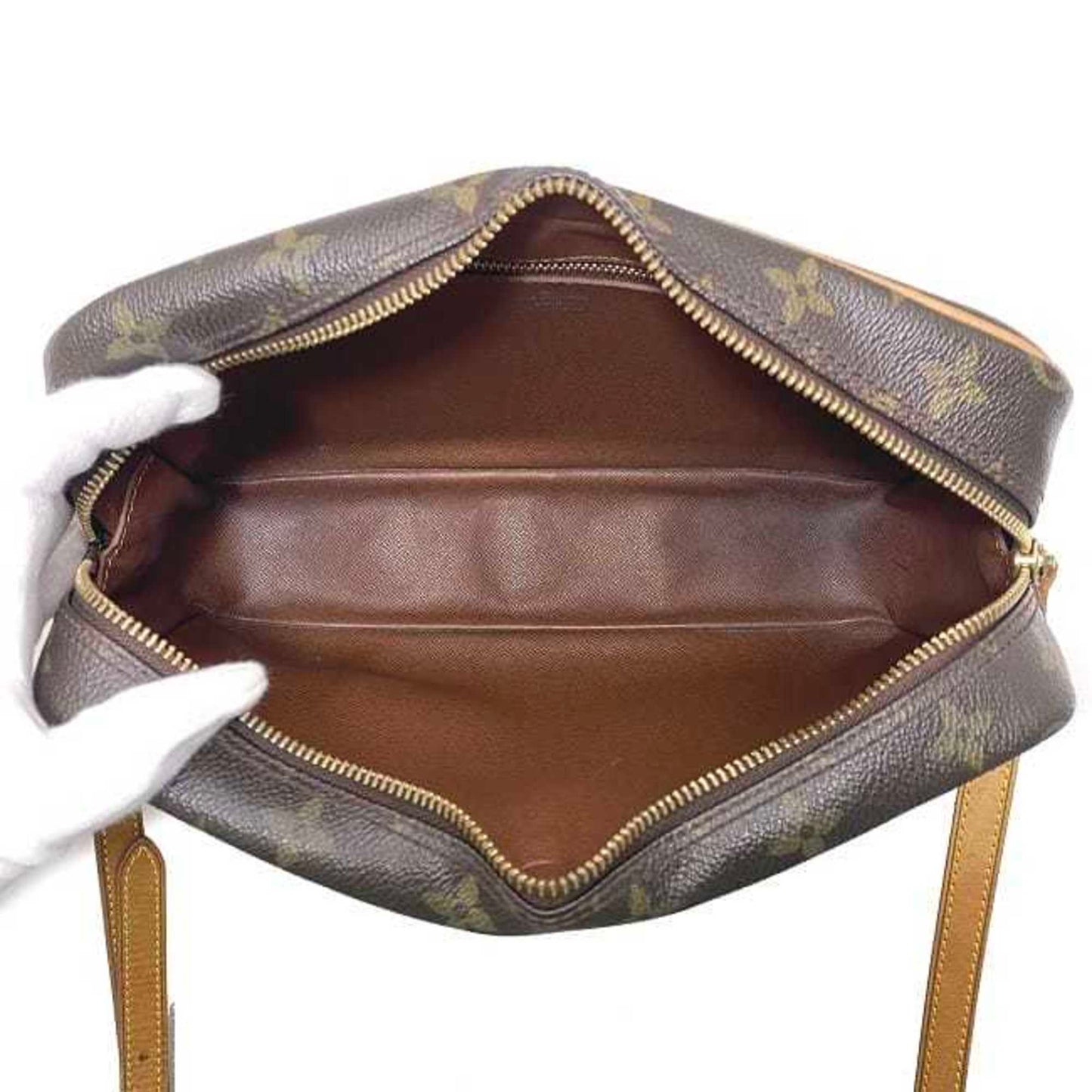 Vintage Canvas Trocadero Crossbody Bag