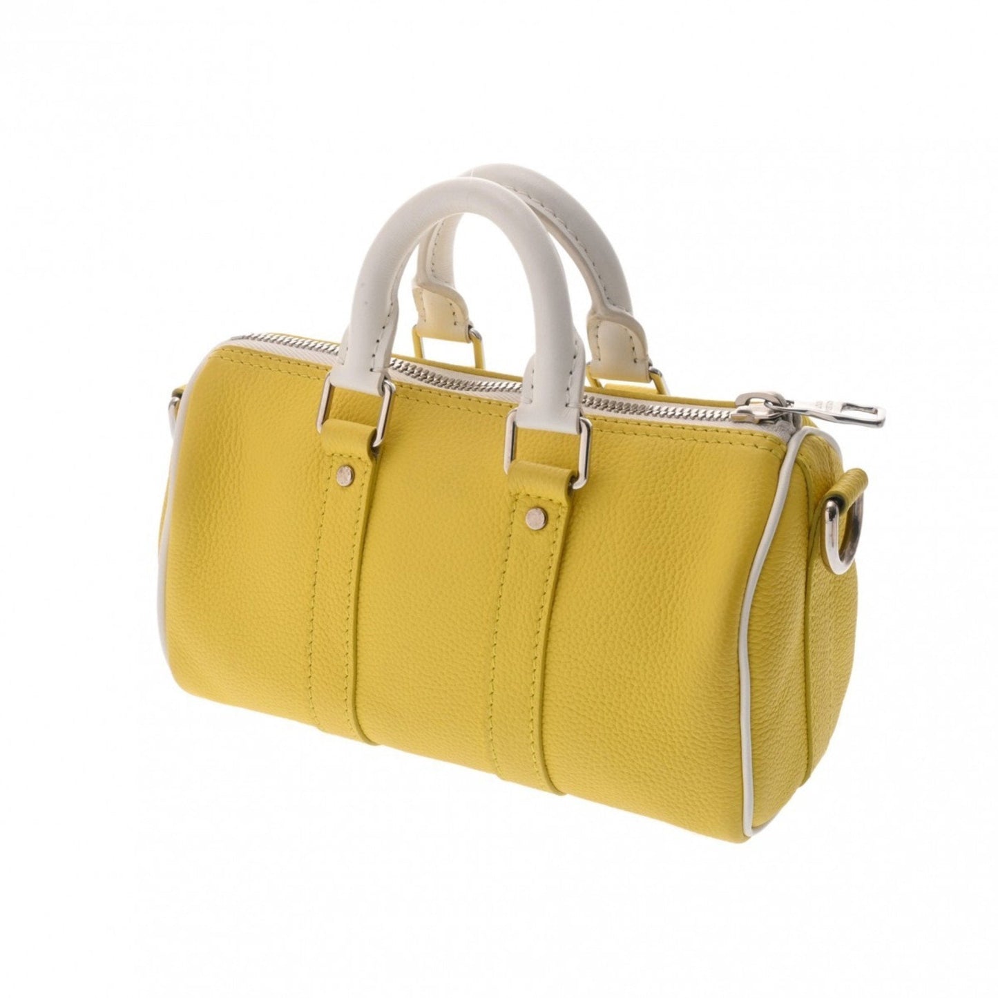 Leather Keepall Bag with Shoulder Strap