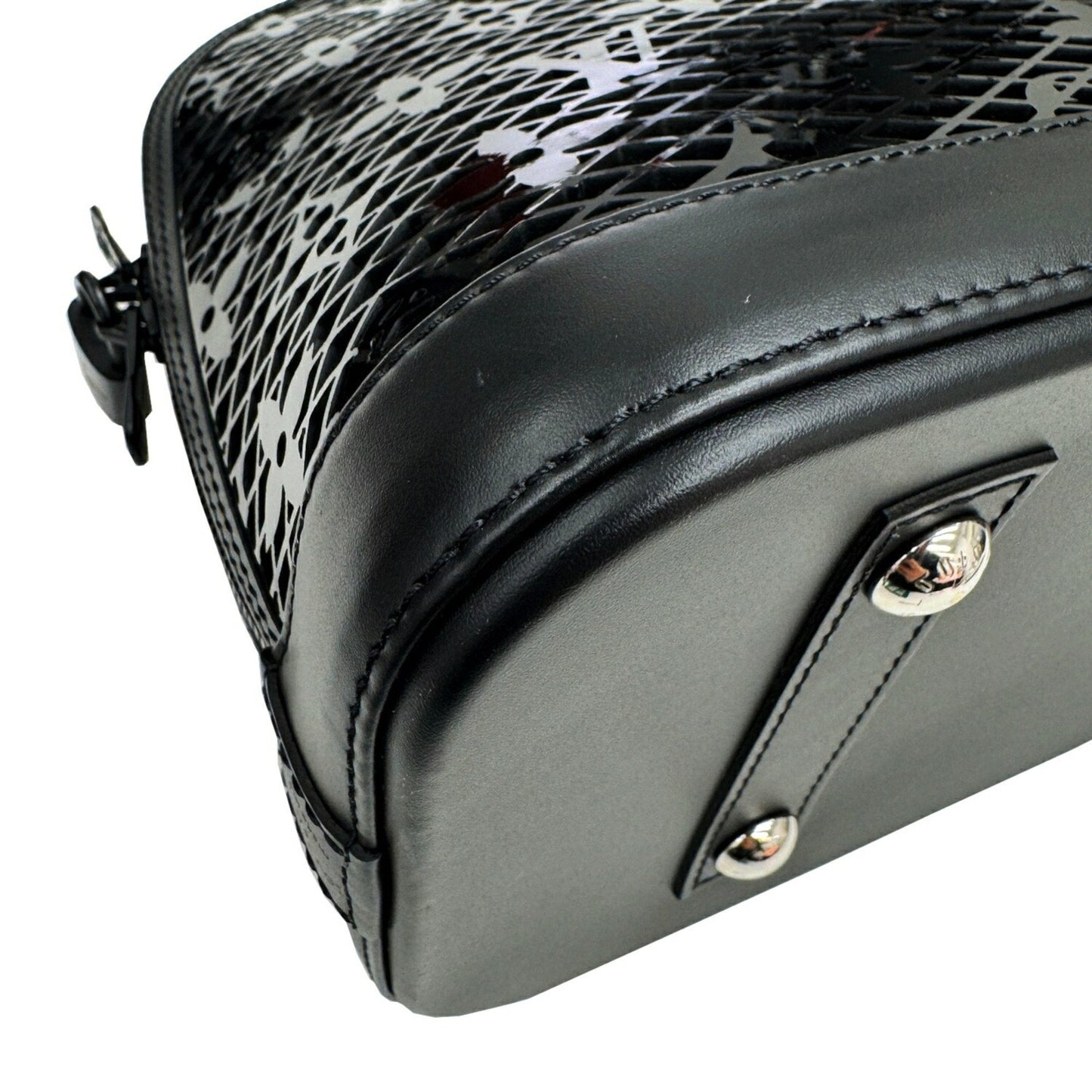 Leather Alma Handbag with Dust Bag