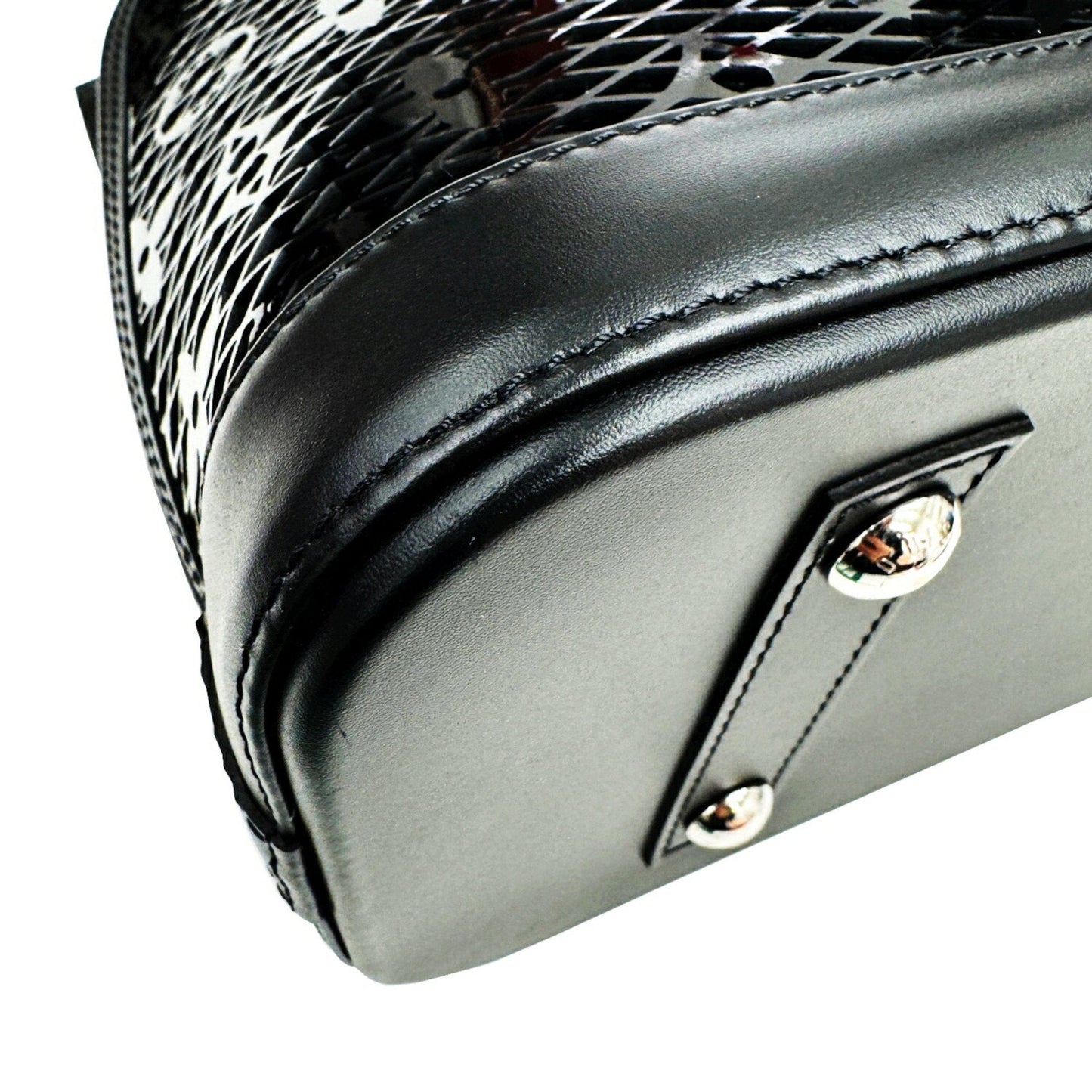 Leather Alma Handbag with Dust Bag