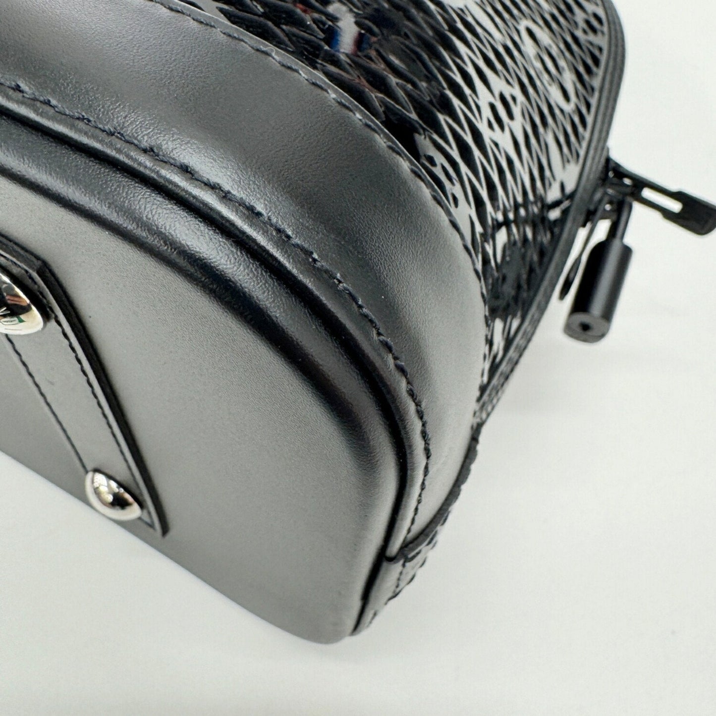 Leather Alma Handbag with Dust Bag