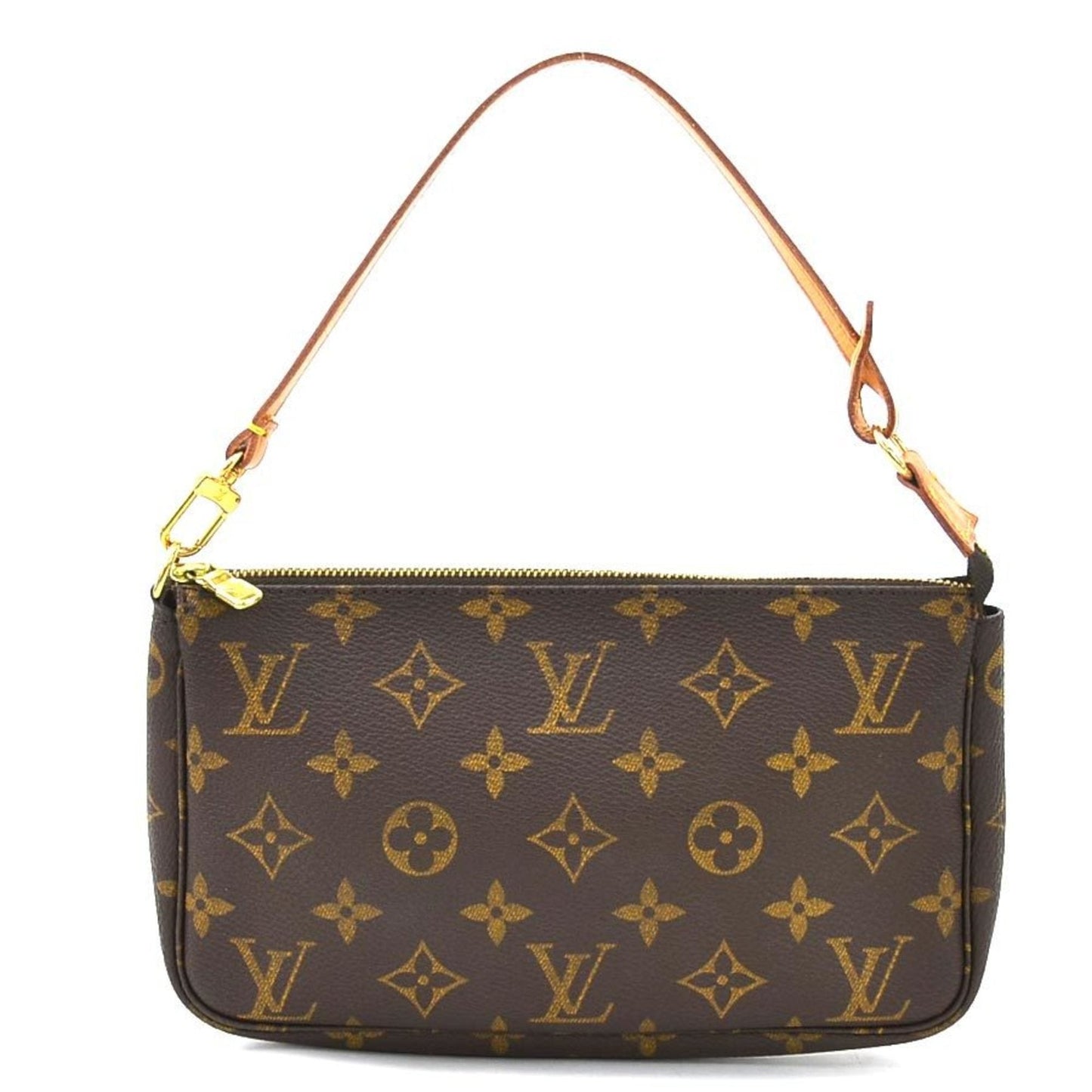Pochette Accessoire Canvas Clutch with Slight Wear and Discoloration