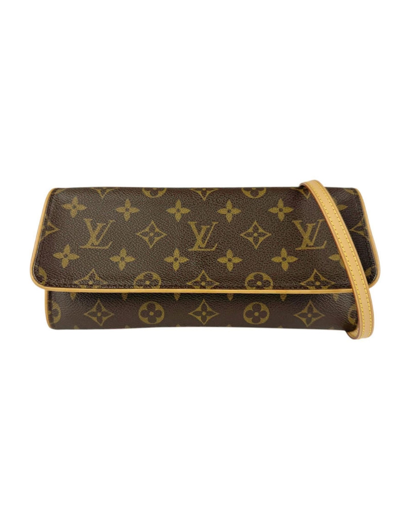Canvas Twin Clutch in Good Condition