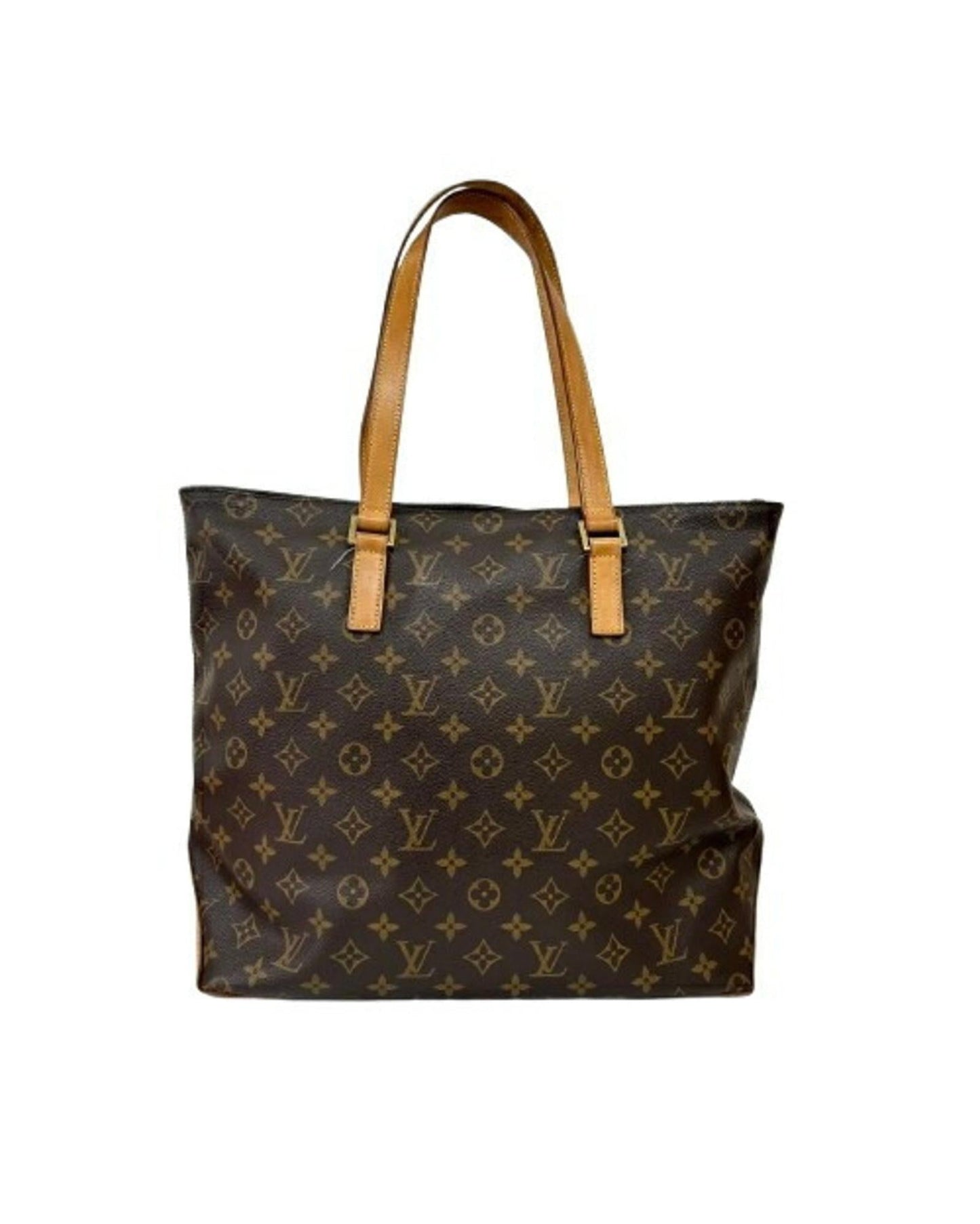 Luxurious Canvas Tote with Minor Wear