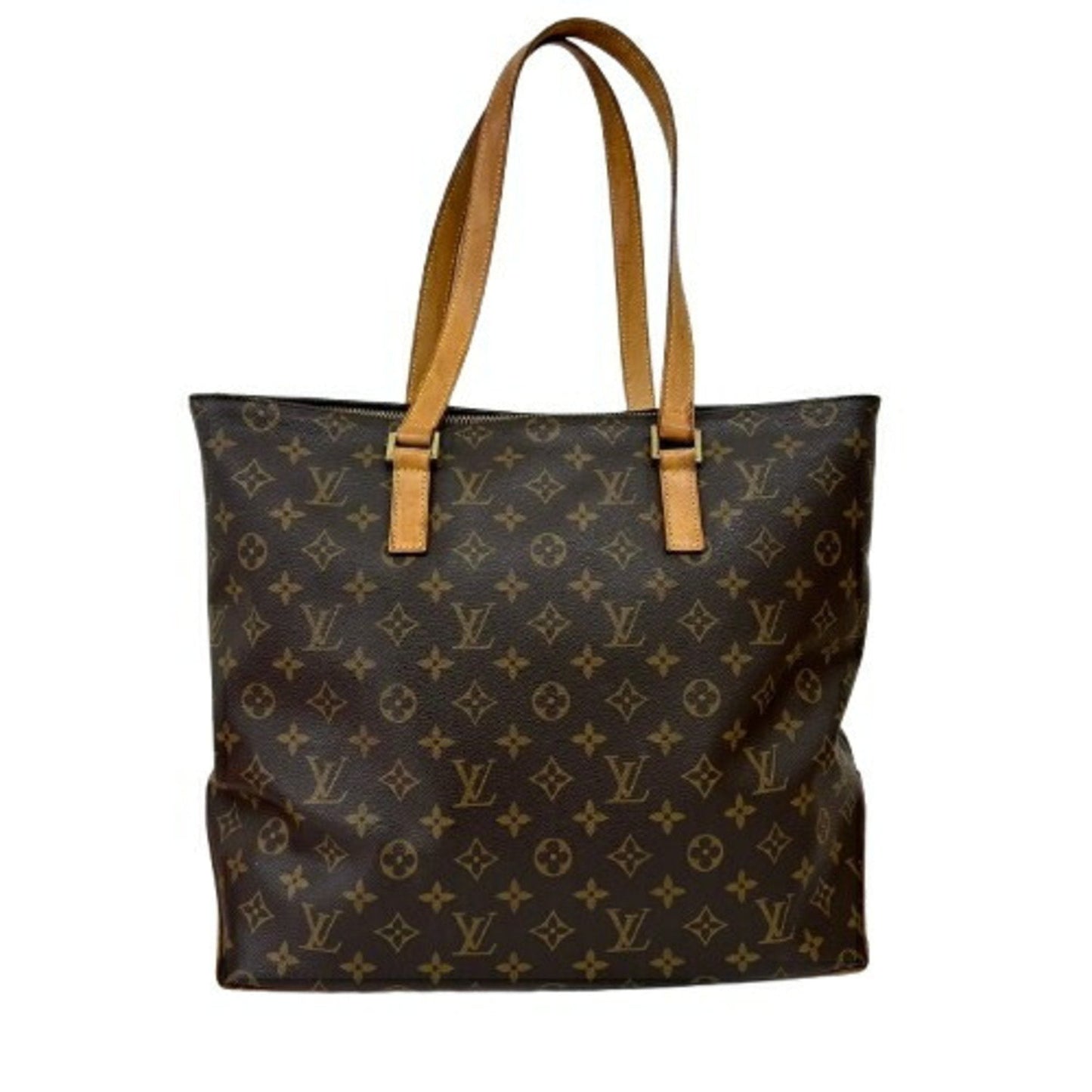 Luxurious Canvas Tote with Minor Wear