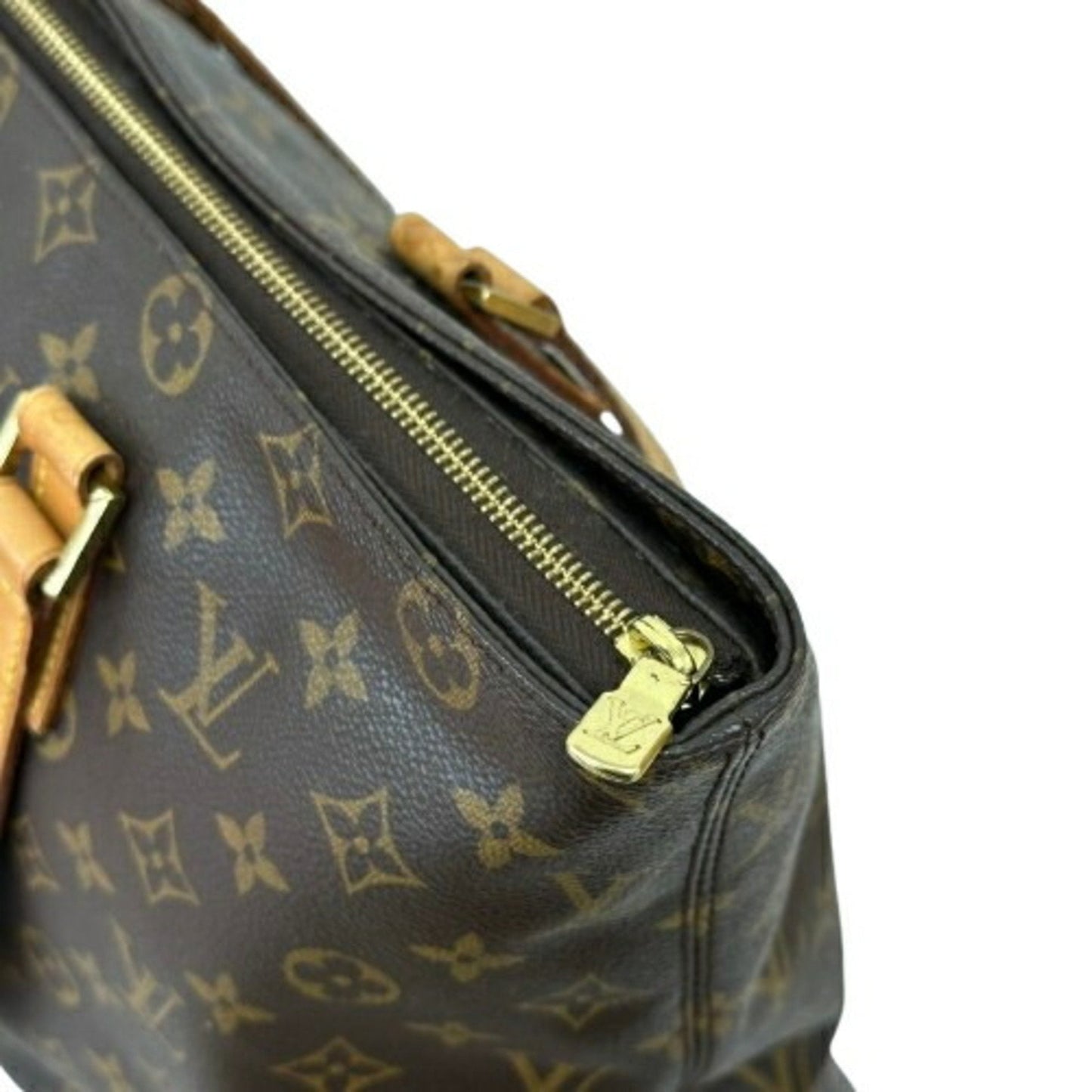 Luxurious Canvas Tote with Minor Wear