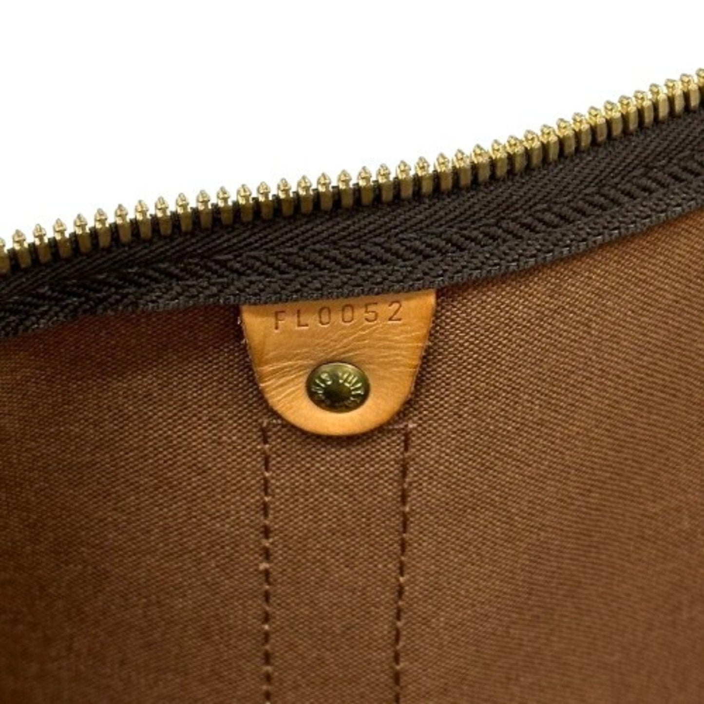 Designer Canvas Travel Bag with Sun Damage