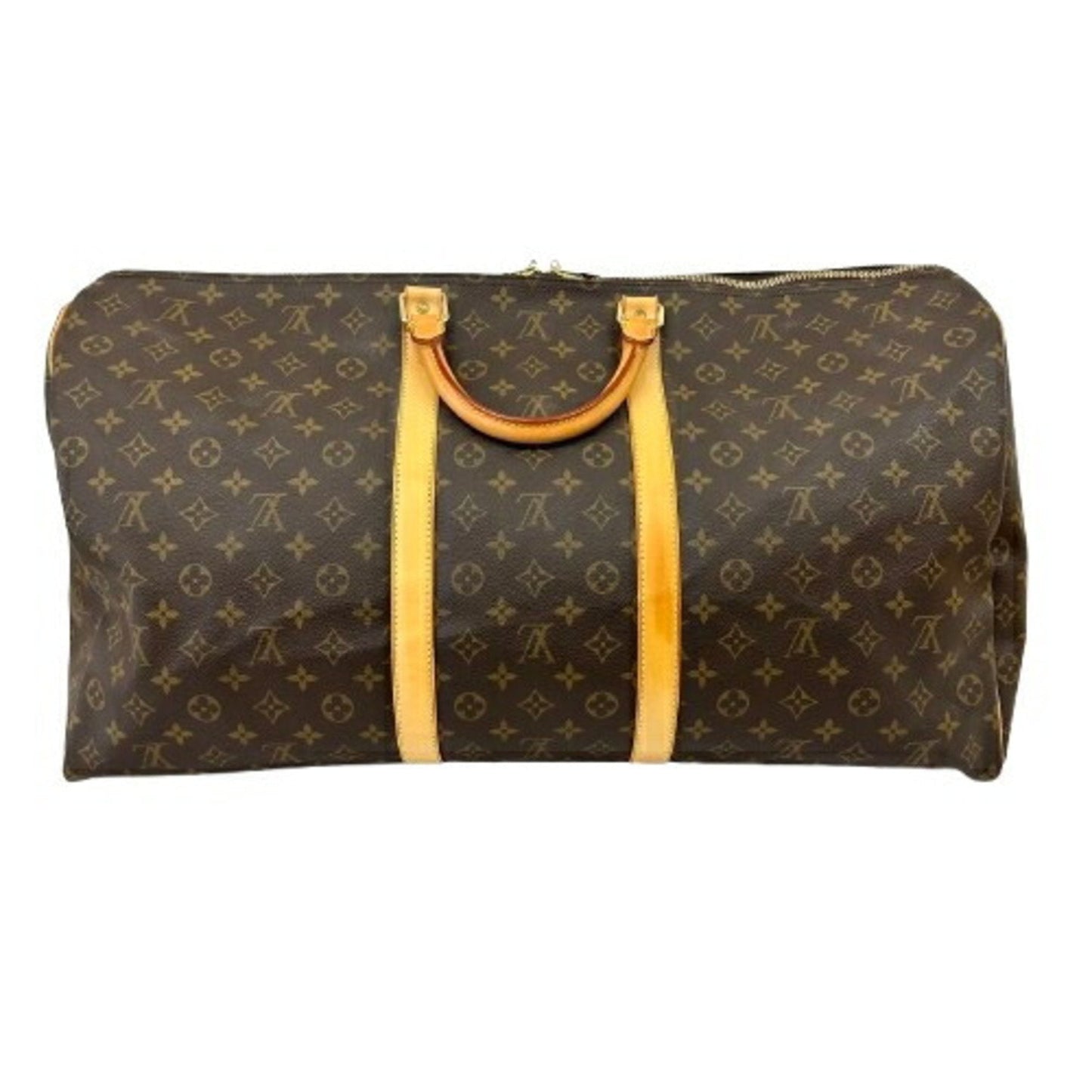 Designer Canvas Travel Bag with Sun Damage