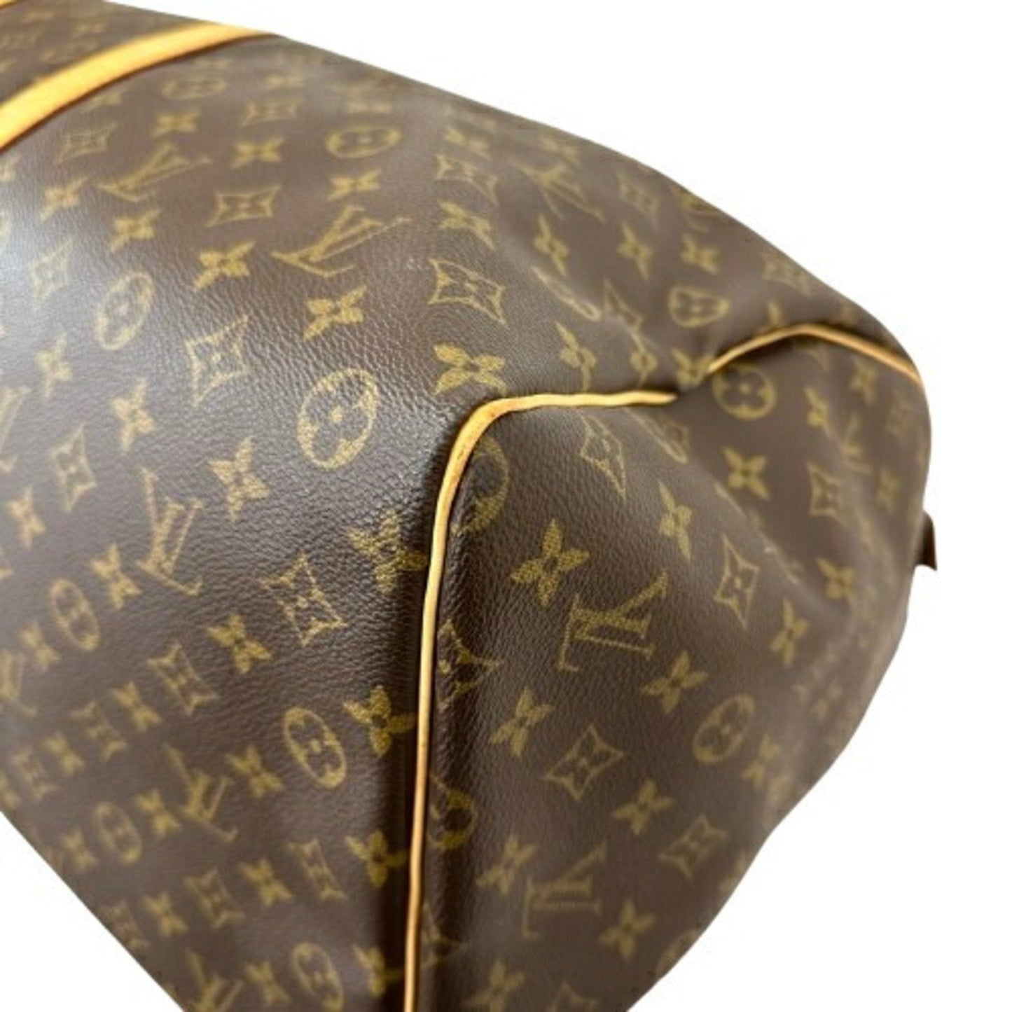 Designer Canvas Travel Bag with Sun Damage