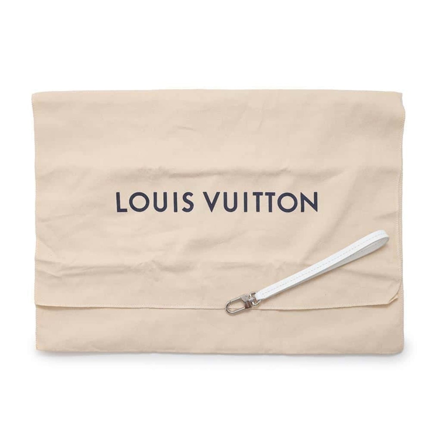 Leather Pochette with Dust Bag and Hand Strap