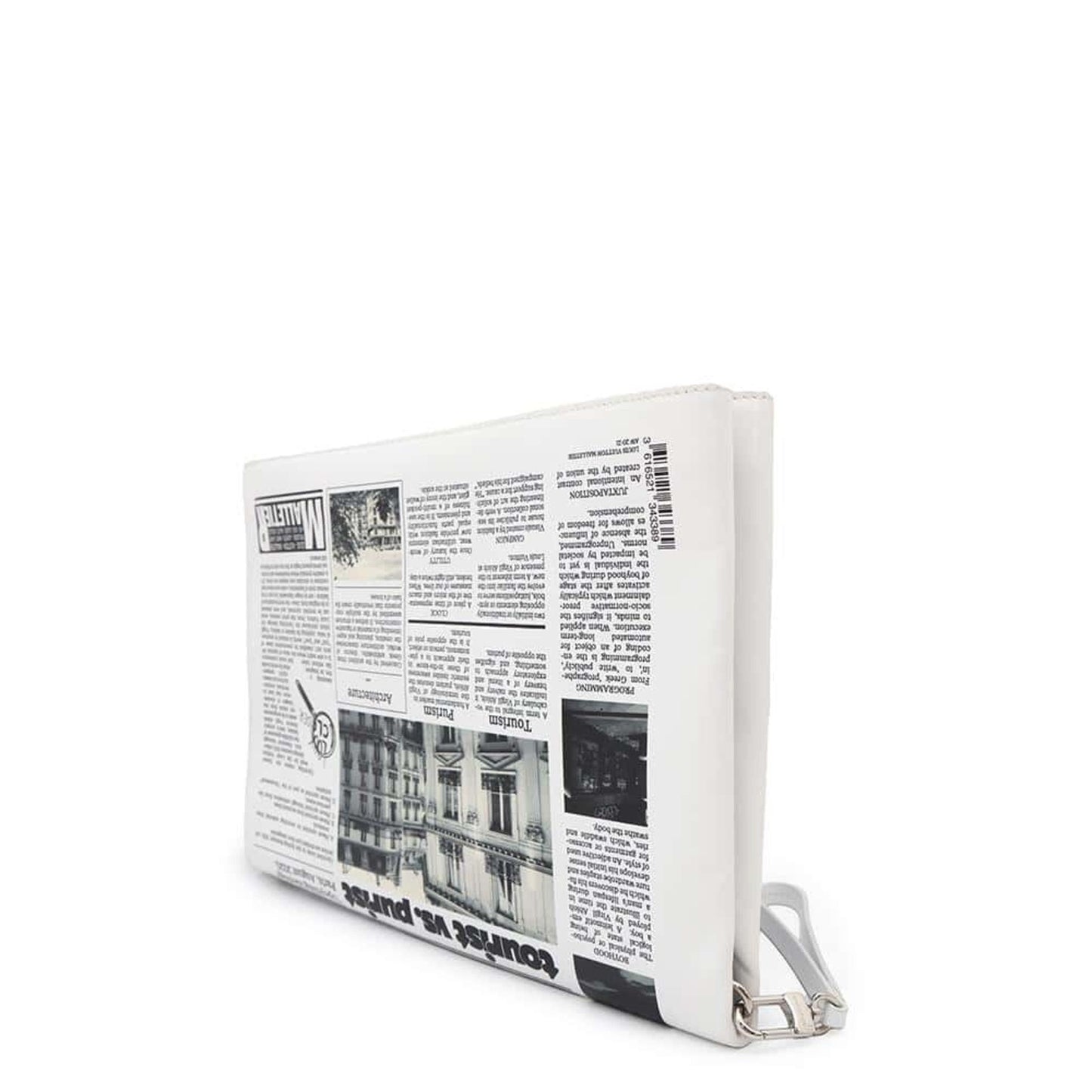 Leather Pochette with Dust Bag and Hand Strap