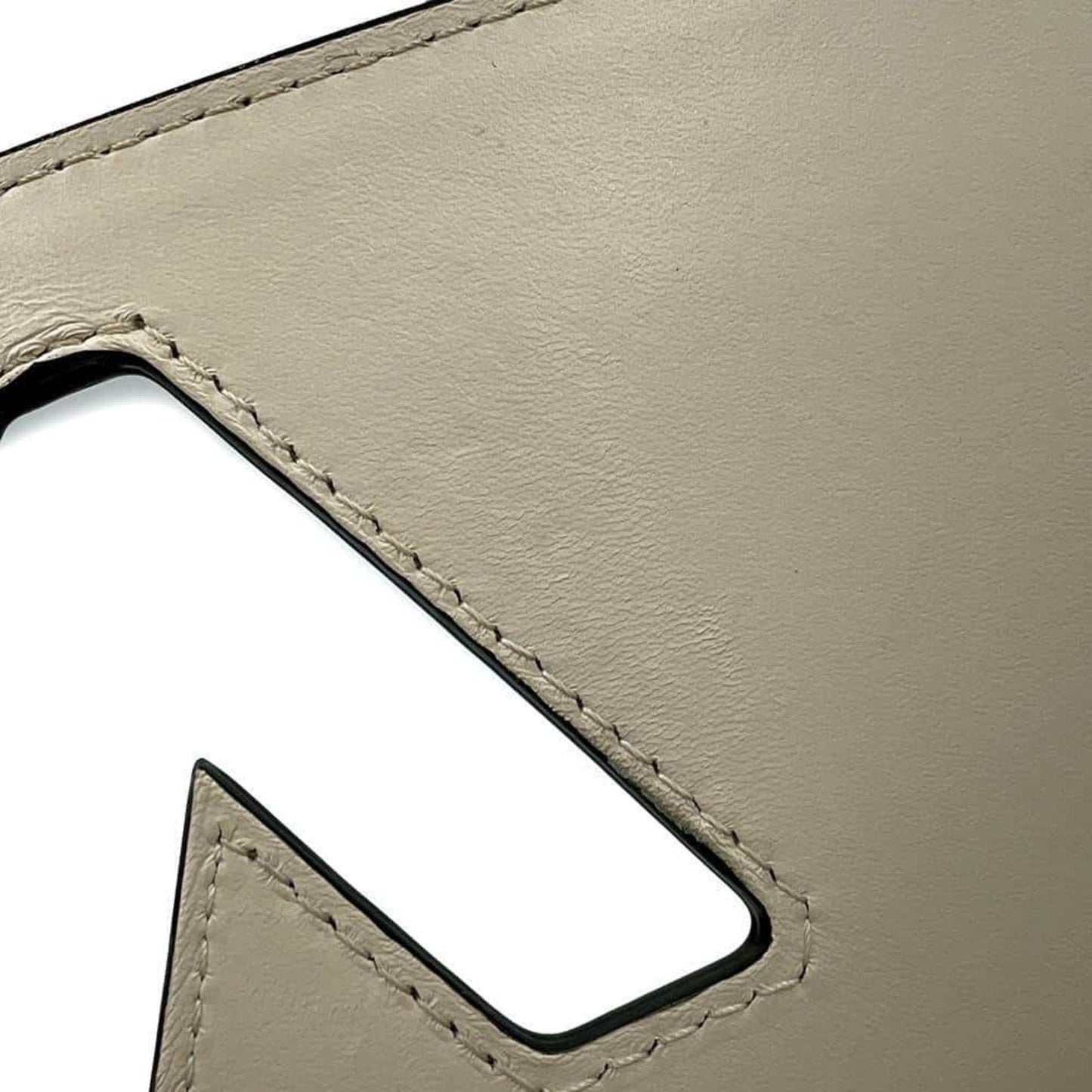 Luxury Leather Shoulder Bag with Dust Bag and Mirror