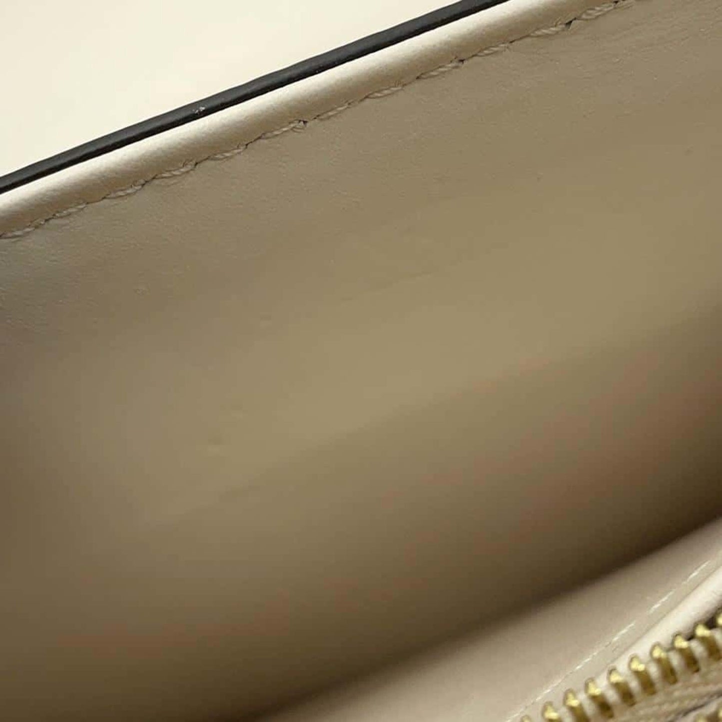 Luxury Leather Shoulder Bag with Dust Bag and Mirror