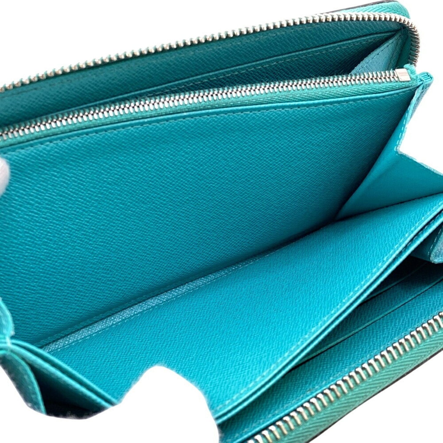 Luxury Leather Zippy Wallet with Box and Dust Bag