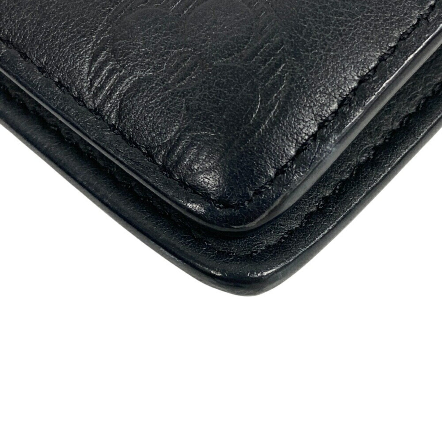 Luxurious Leather Wallet with Box and Dust Bag