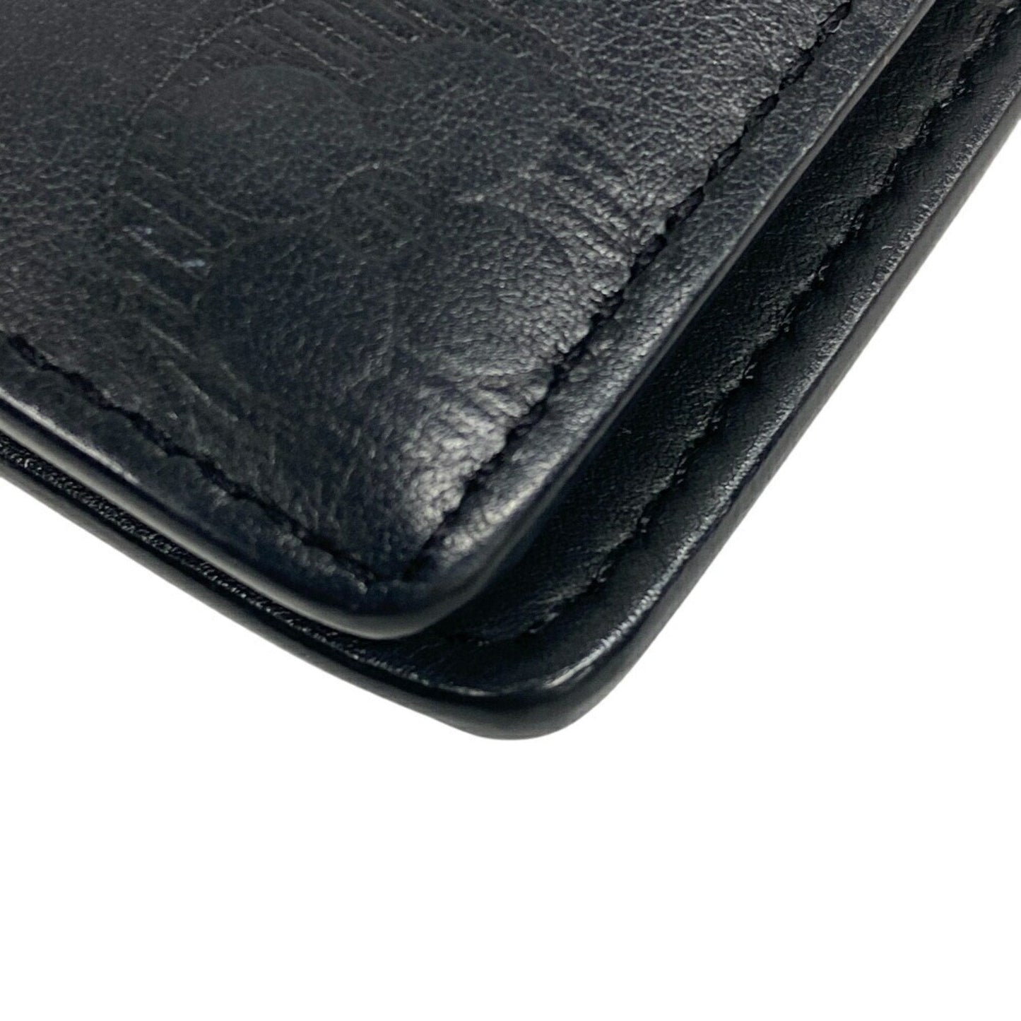 Luxurious Leather Wallet with Box and Dust Bag