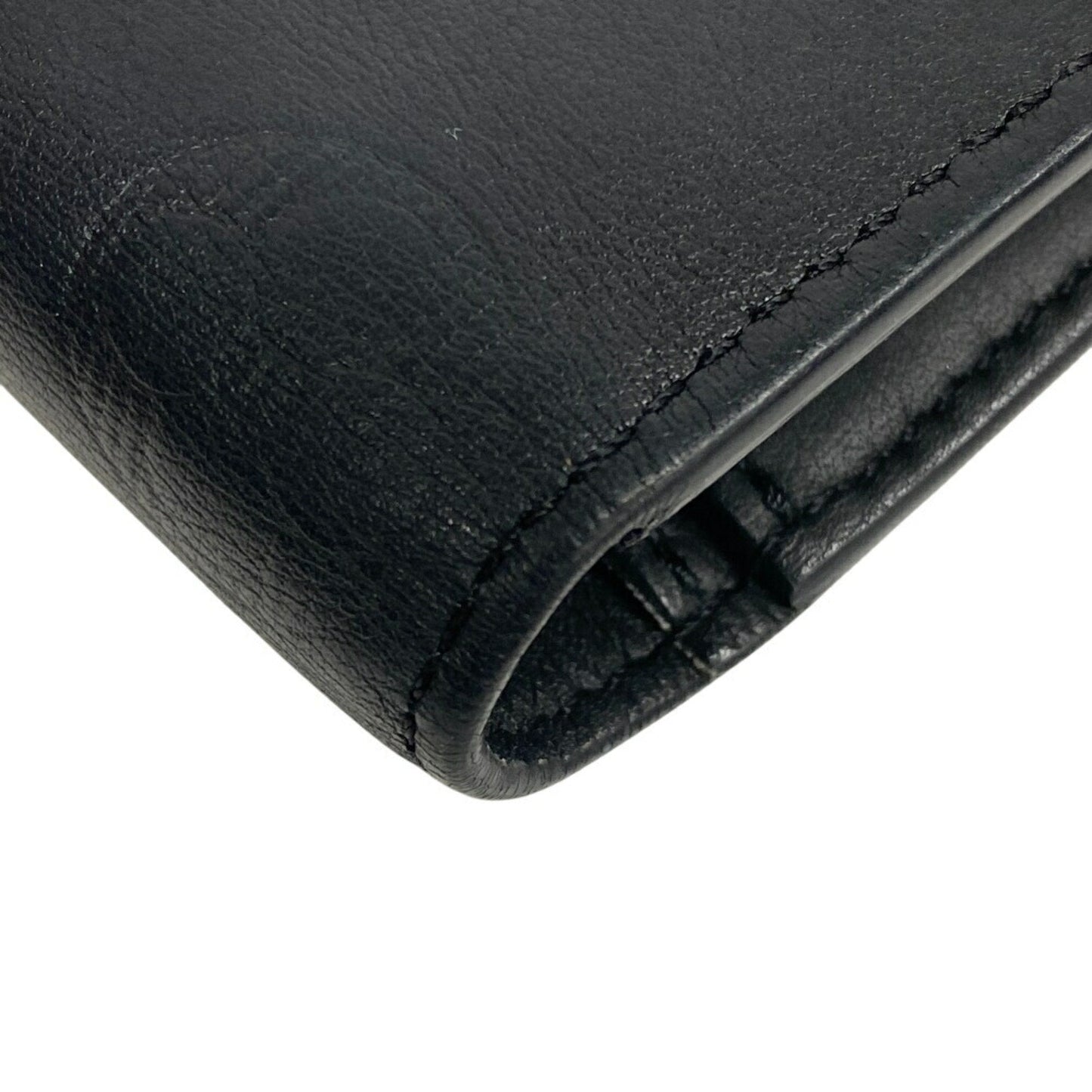 Luxurious Leather Wallet with Box and Dust Bag