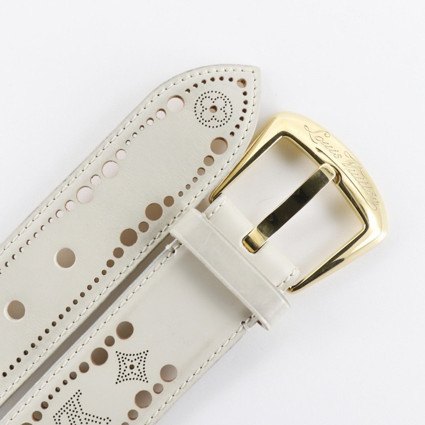 Luxury Leather Belt with Box and Dust Bag