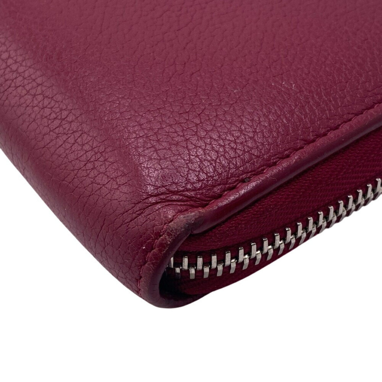 Leather Lockme Bag with Stains and Rubbed Corners