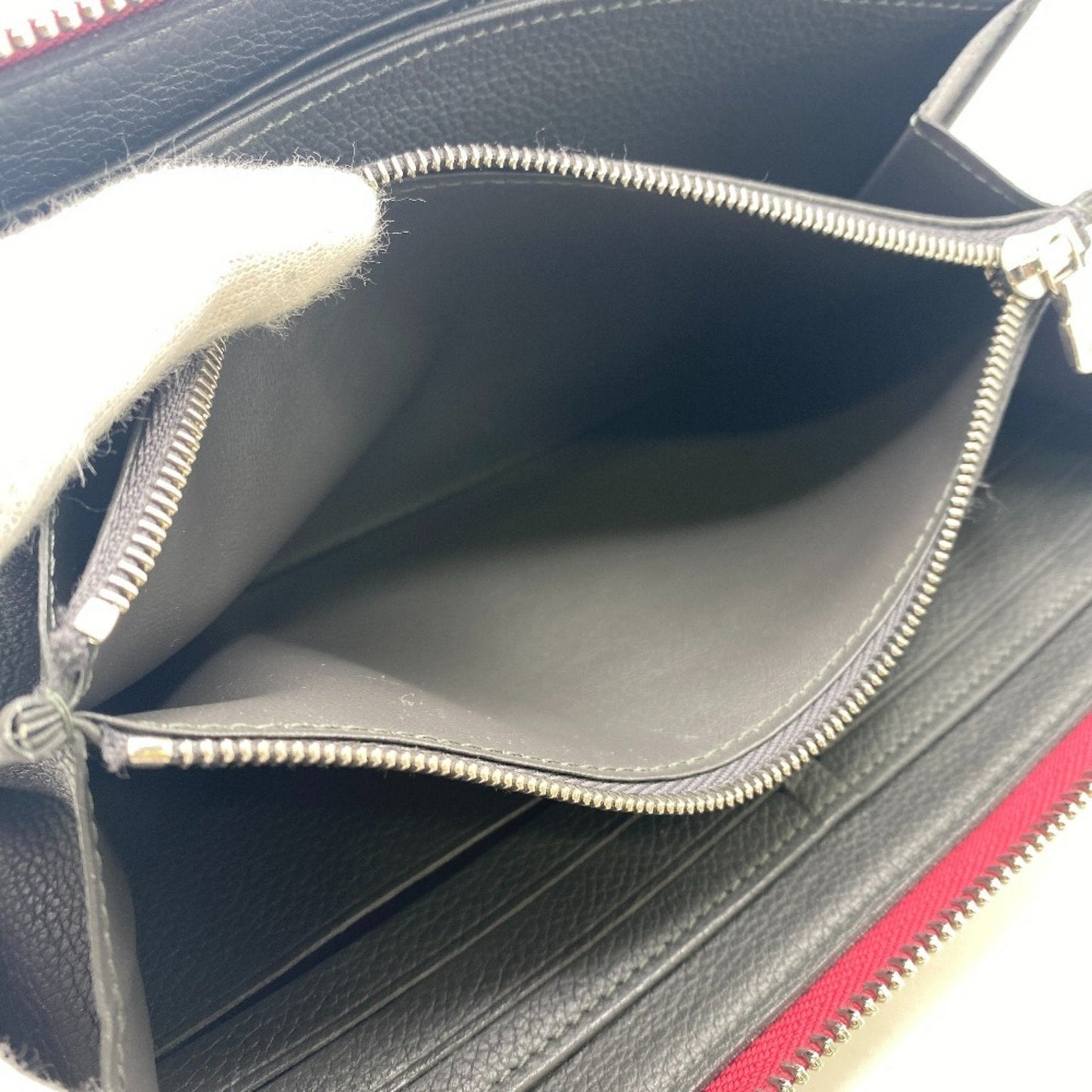 Leather Lockme Bag with Stains and Rubbed Corners