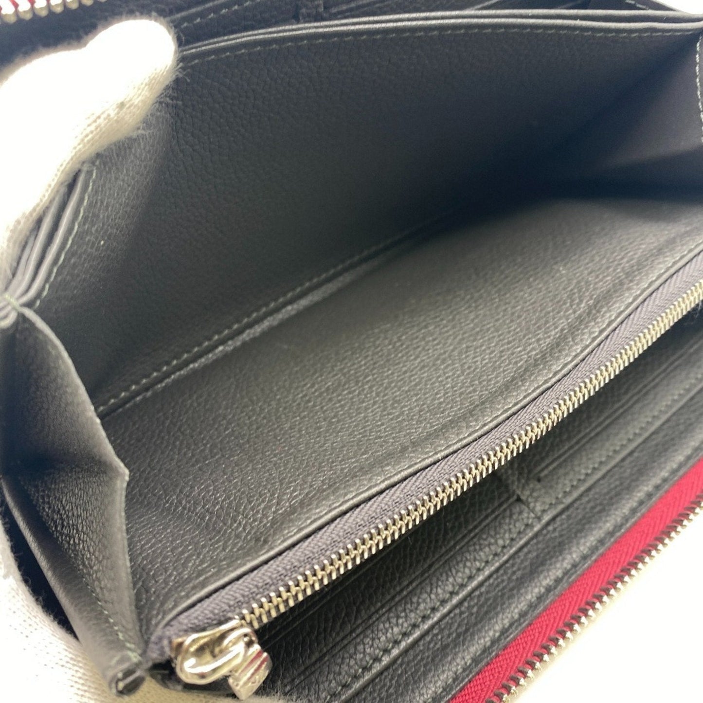 Leather Lockme Bag with Stains and Rubbed Corners