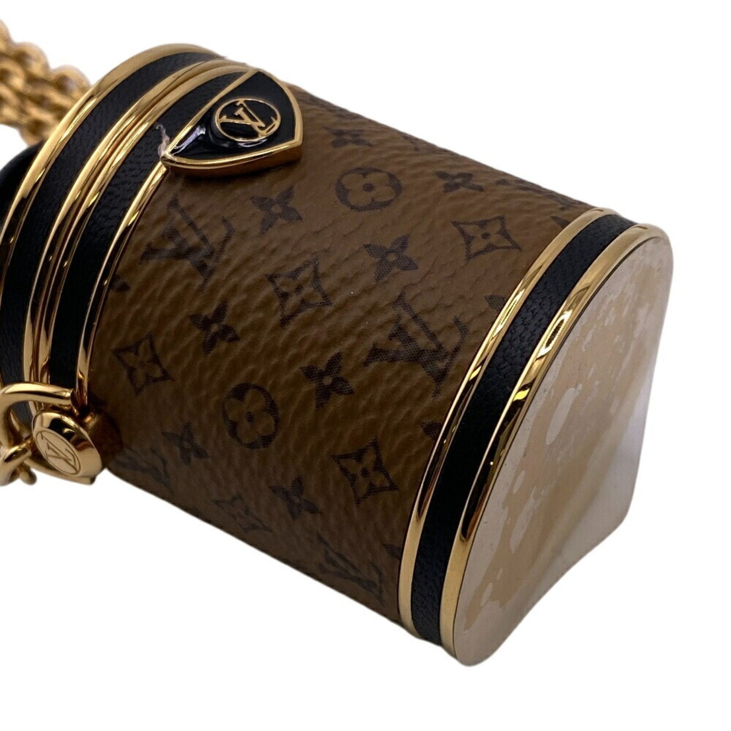 Designer Leather Cannes Bag with Slight Wear