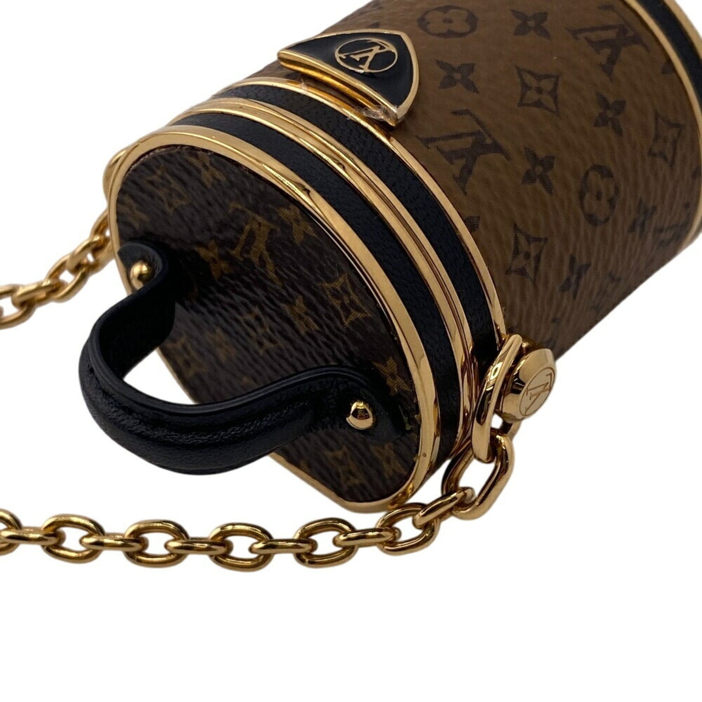 Designer Leather Cannes Bag with Slight Wear