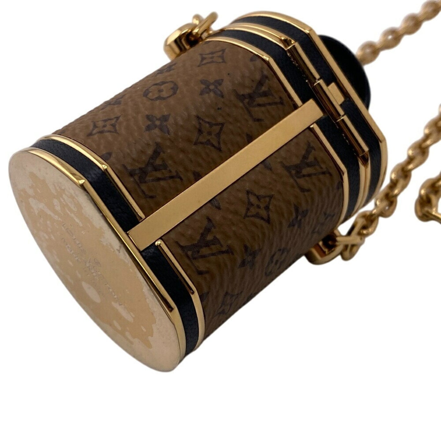 Designer Leather Cannes Bag with Slight Wear