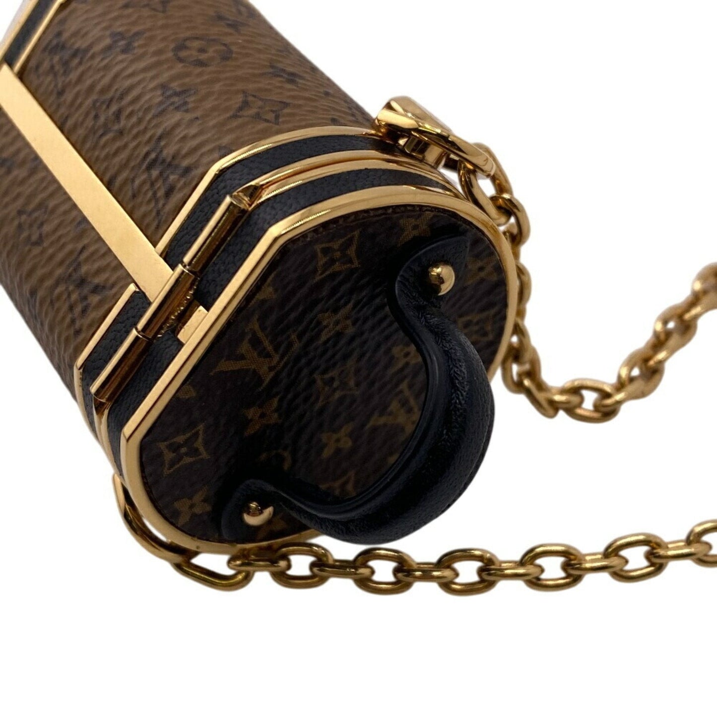 Designer Leather Cannes Bag with Slight Wear