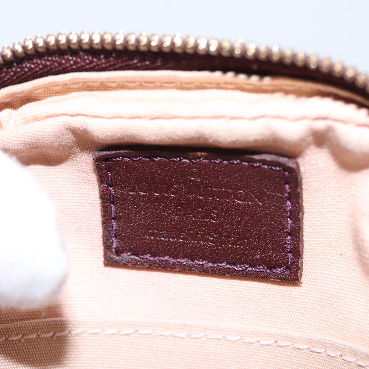 Canvas Crossbody Bag with Minor Wear and Storage Smell