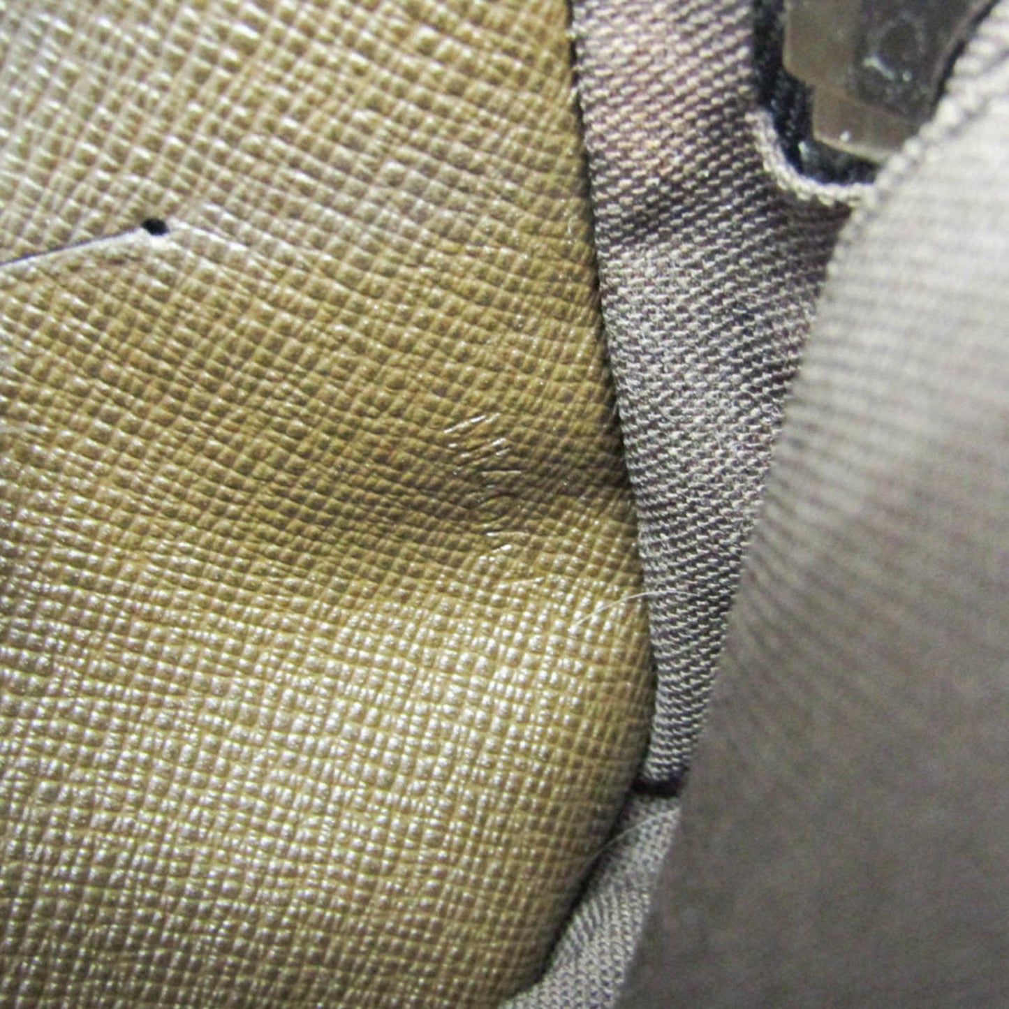Leather Shoulder Bag with Slight Scratches