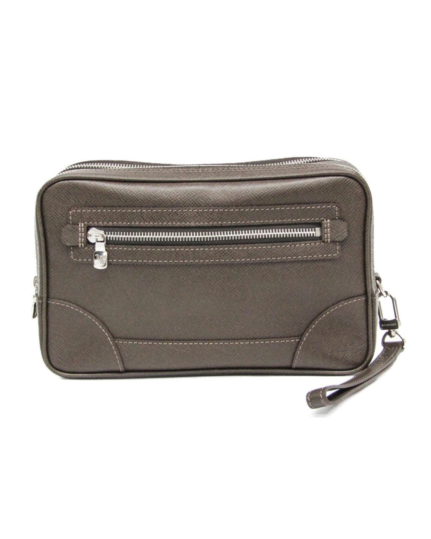 Leather Shoulder Bag with Slight Scratches