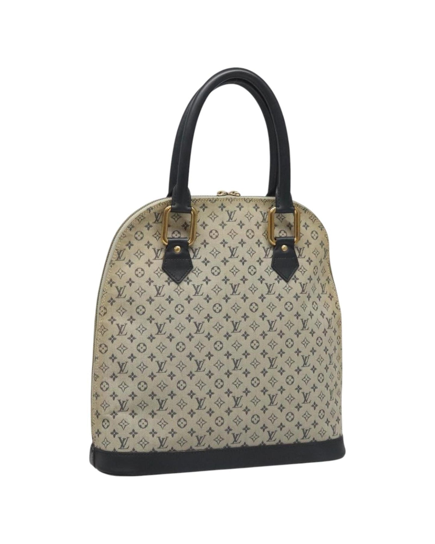 Canvas Mini Handbag with Slight Wear