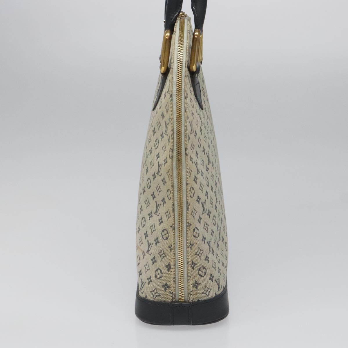 Canvas Mini Handbag with Slight Wear
