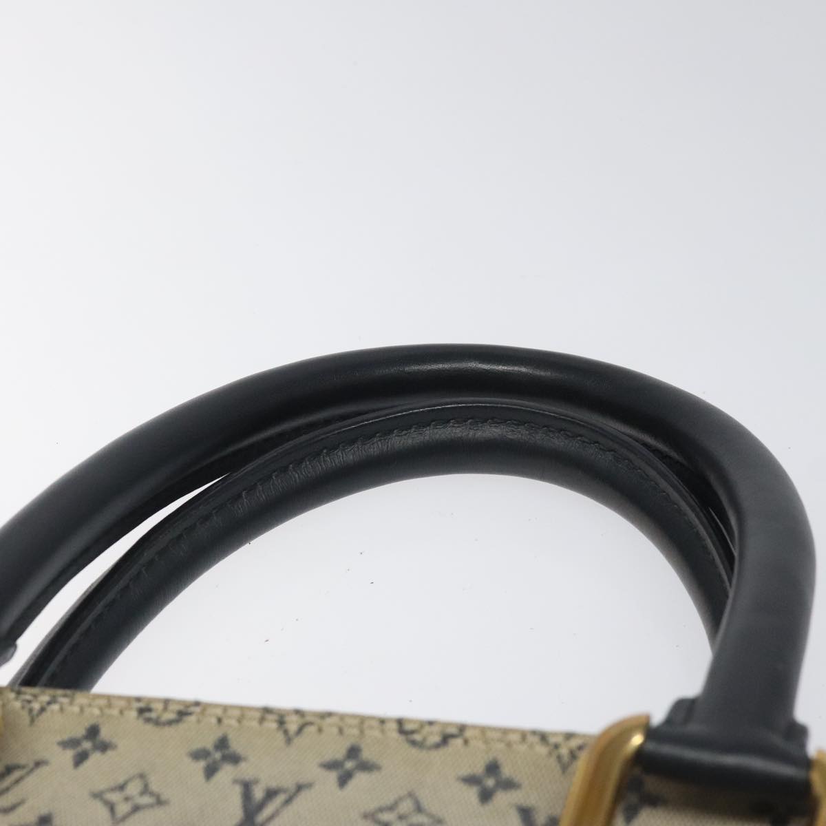 Canvas Mini Handbag with Slight Wear