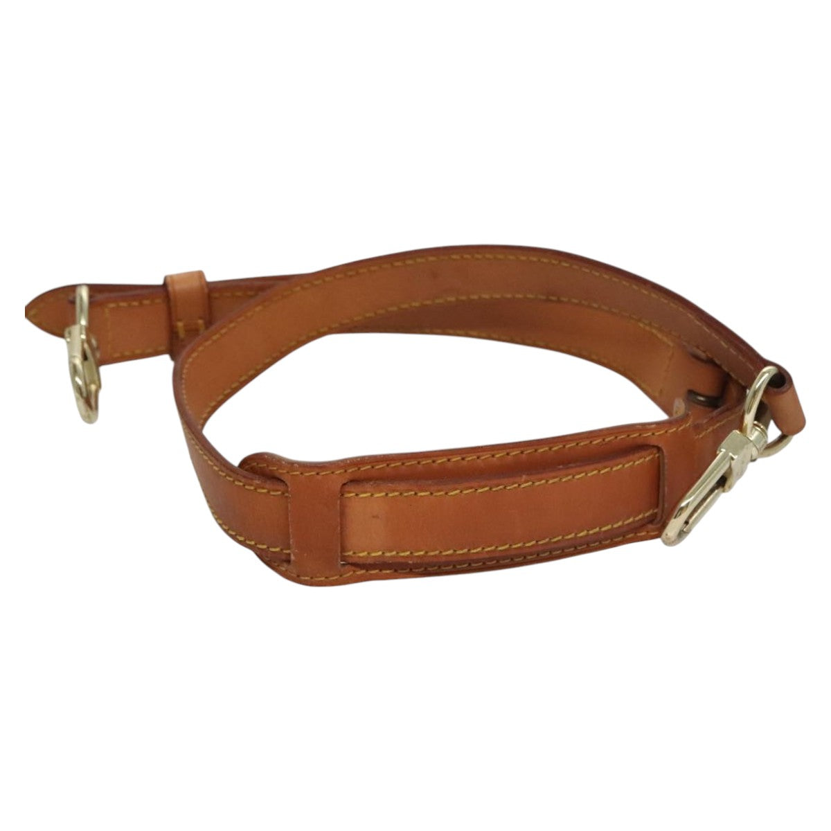 Leather Bandouliere de Sac with Slight Stains and Scratches